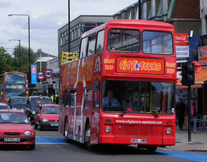 City Tours Leyland Olympian Northern Counties G551VBB